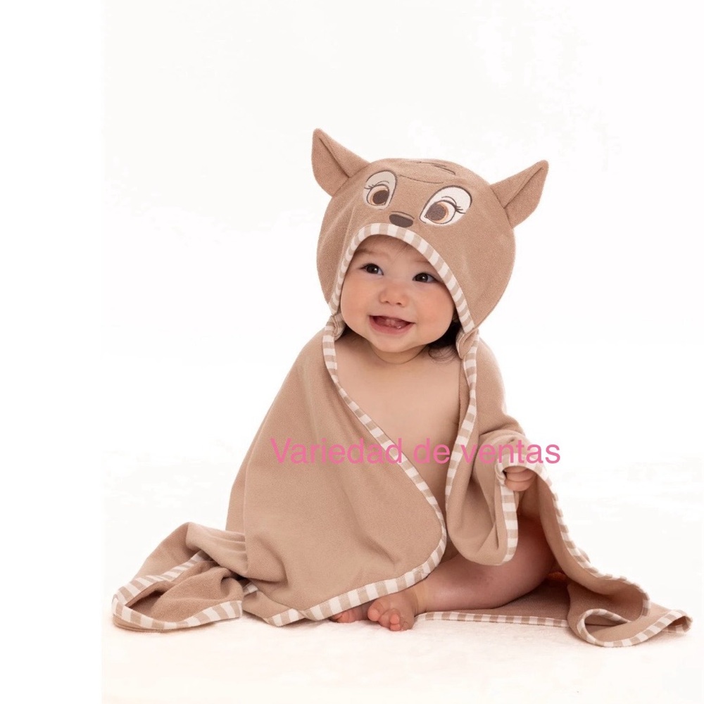 Adorable Tan Hooded Baby Towel